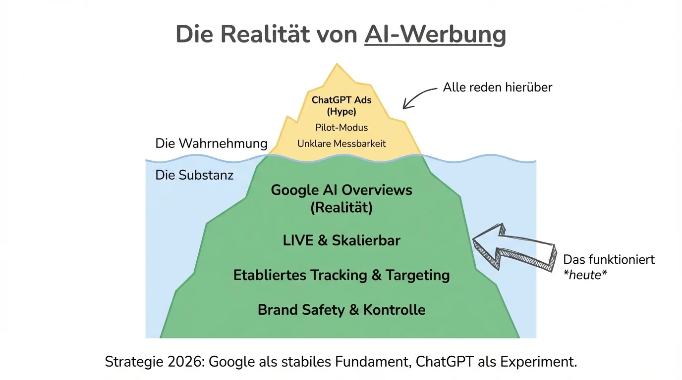 Google Ads im KI-Modus: AI Overviews und Google AI Max